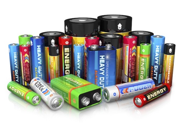 Batteries for flashlights